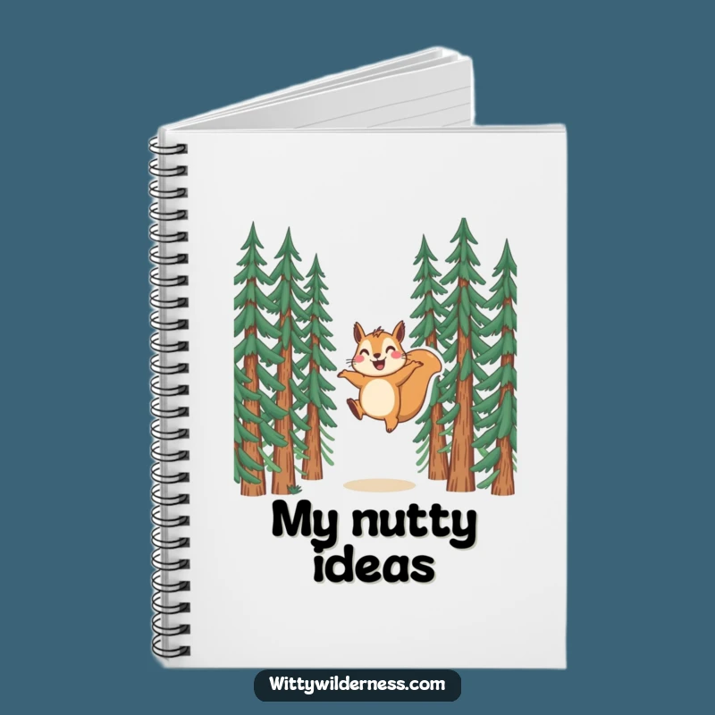 Funny Squirrel Notebook: Joyful Thoughts, Perfect for Notes & Funny Gifts